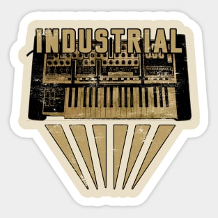 Industrial Synth Sticker
